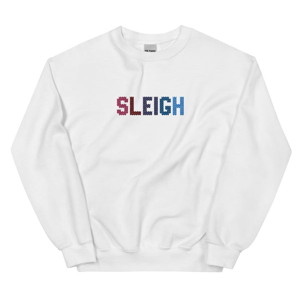 Omnisexual Sleigh Embroidered Sweatshirt