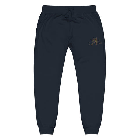 Champagne Problems Embroidered Sweatpants