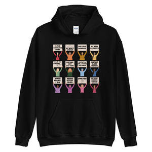 Women's Rights Protesting Women Hoodie