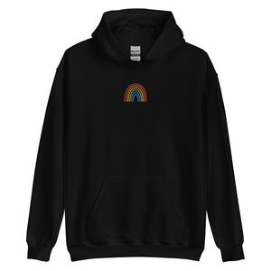 Rainbow Embroidered Hoodie