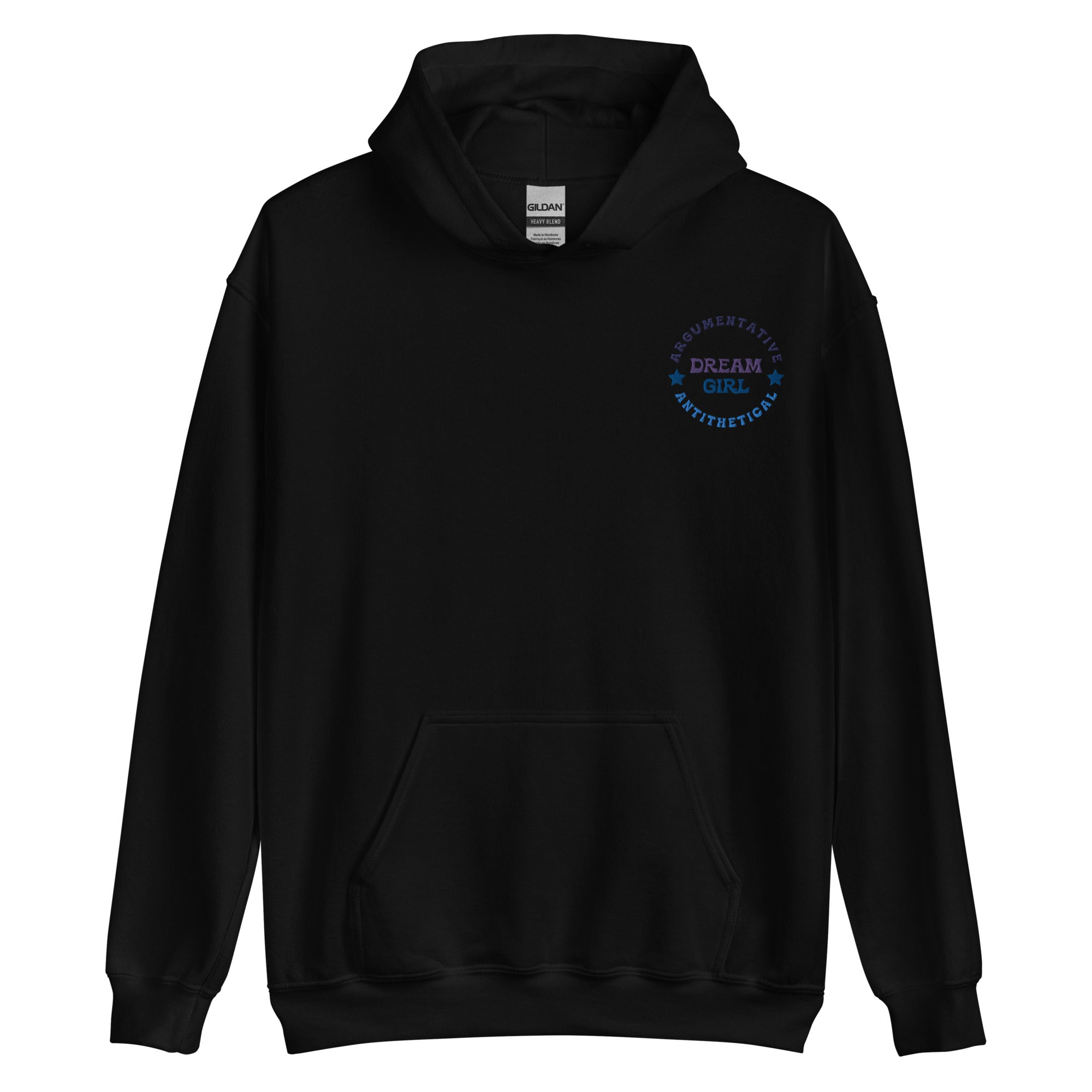 Dream Girl Midnights Blue Embroidered Hoodie