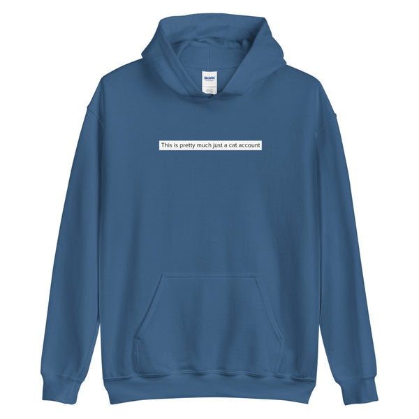 This is pretty much just a cat account Hoodie