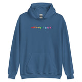 Wide-Eyed Gays Rainbow Hoodie