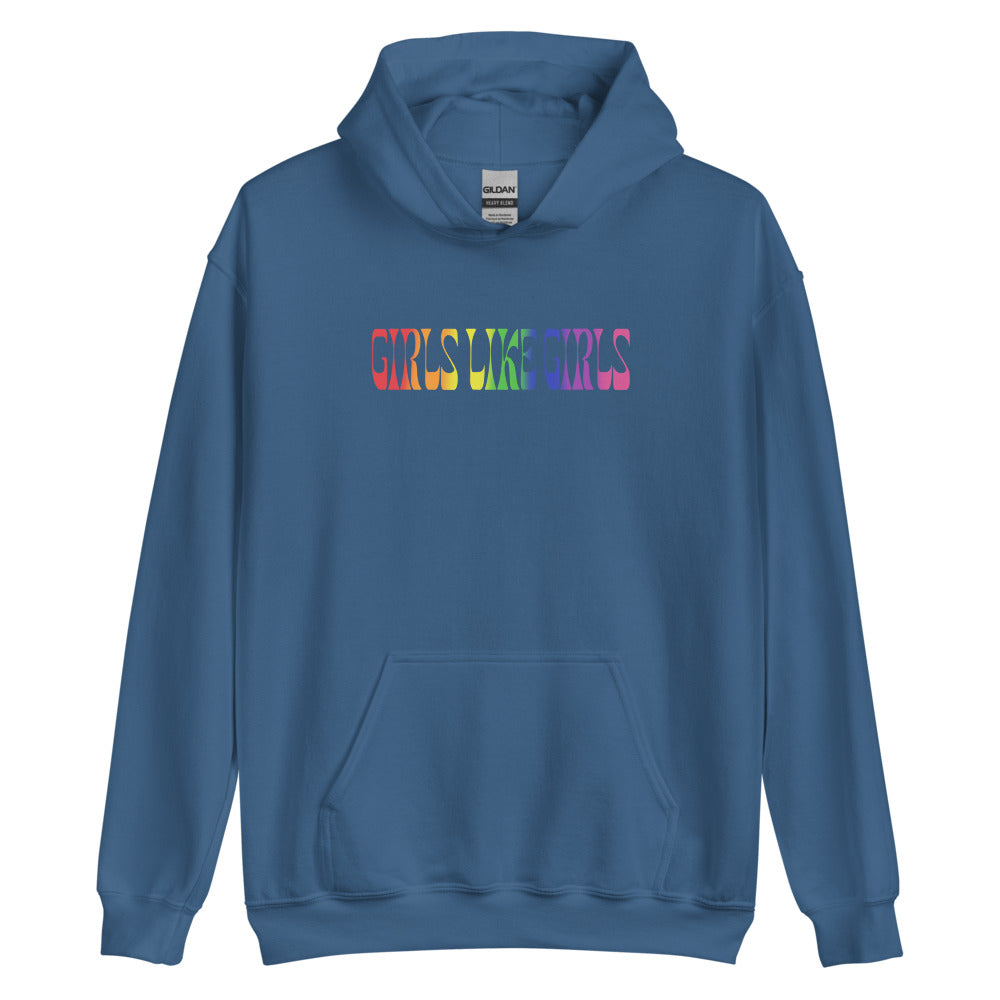 Girls Like Girls Rainbow Hoodie