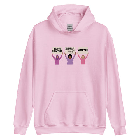 Believe Survivors Protest Hoodie