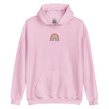 Rainbow Embroidered Hoodie