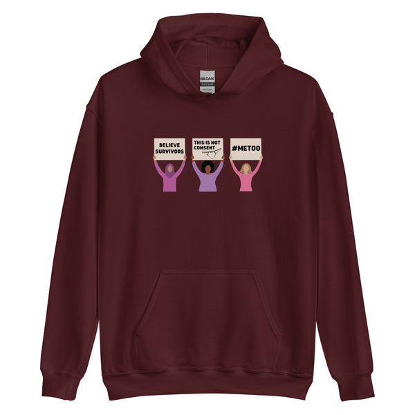 Believe Survivors Protest Hoodie