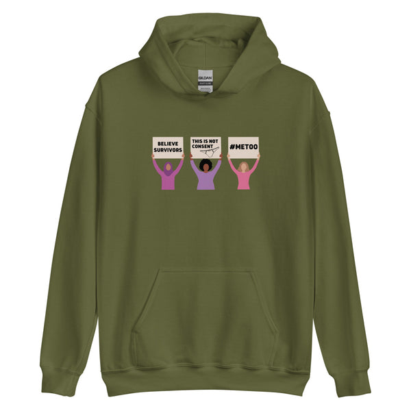 Believe Survivors Protest Hoodie