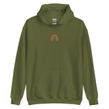 Rainbow Embroidered Hoodie
