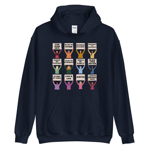 Global Protesting Women Hoodie