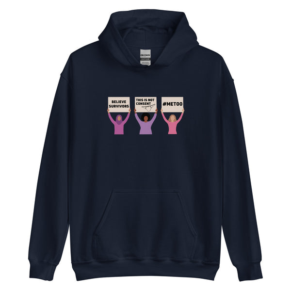 Believe Survivors Protest Hoodie