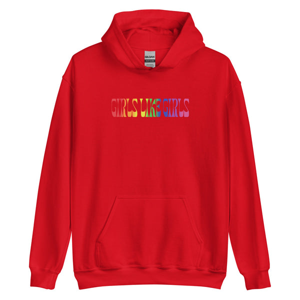 Girls Like Girls Rainbow Hoodie