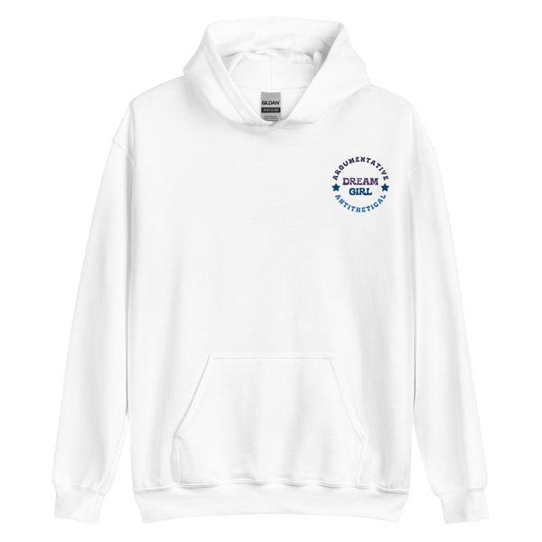 Dream Girl Midnights Blue Embroidered Hoodie