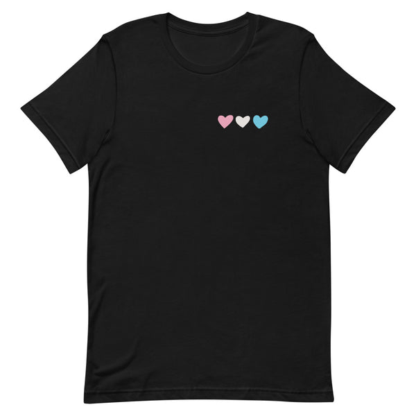 Transgender Pride Hearts T-Shirt