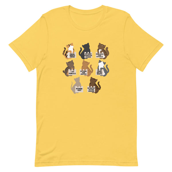 Protesting Cats T-Shirt