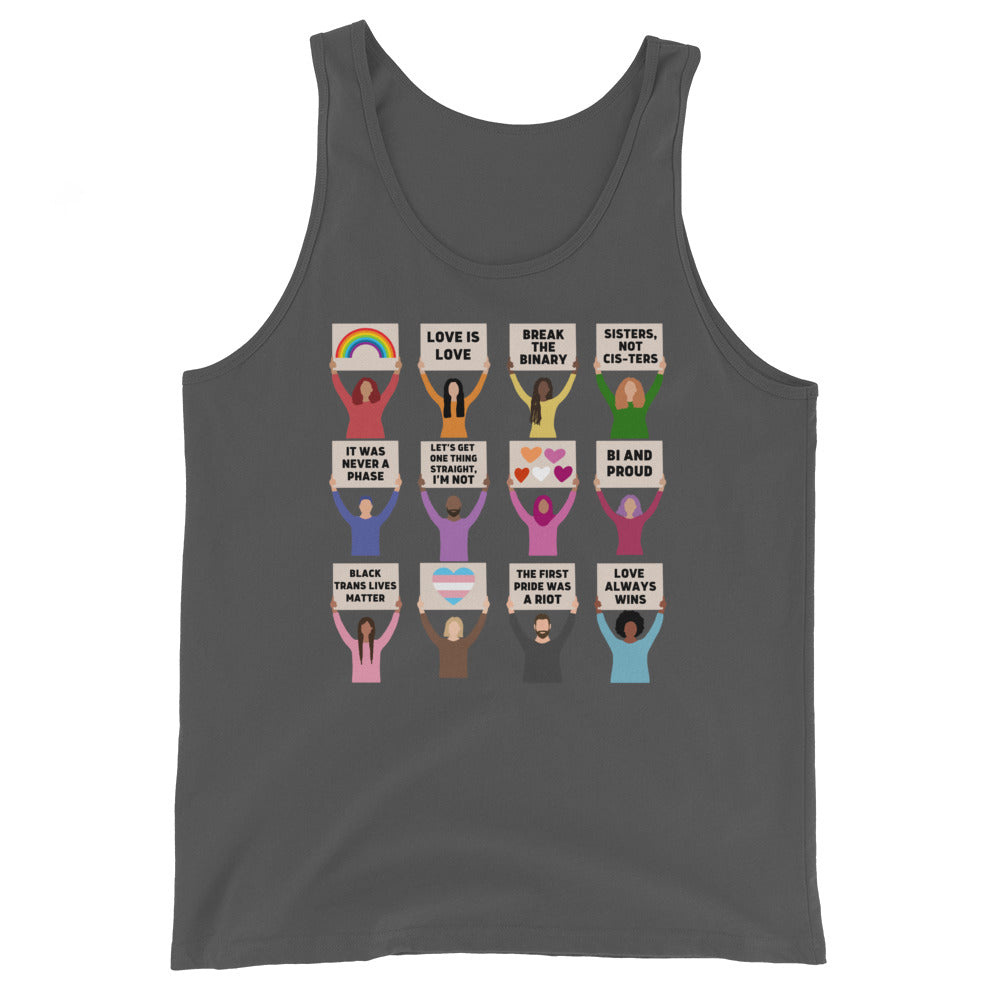 LGBTQIA+ Pride Protest Tank