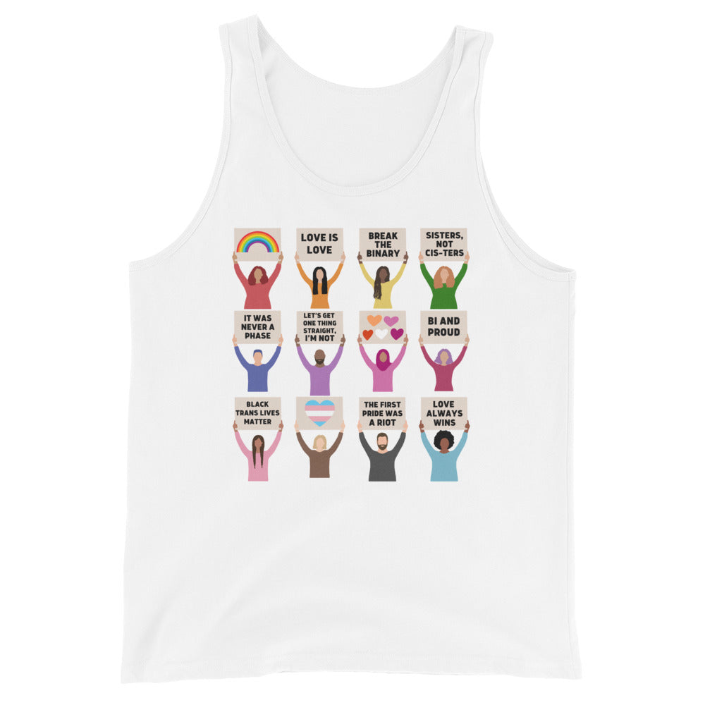 LGBTQIA+ Pride Protest Tank