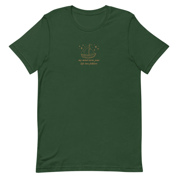 Gold Rush Embroidered T-Shirt