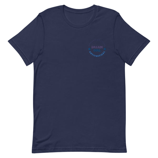 Dream Girl Midnights Blue Embroidered T-Shirt