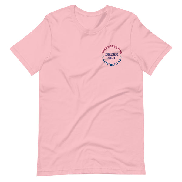 Dream Girl Cotton Candy Embroidered T-Shirt