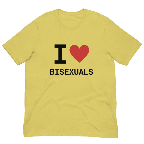 I Heart Bisexuals T-Shirt