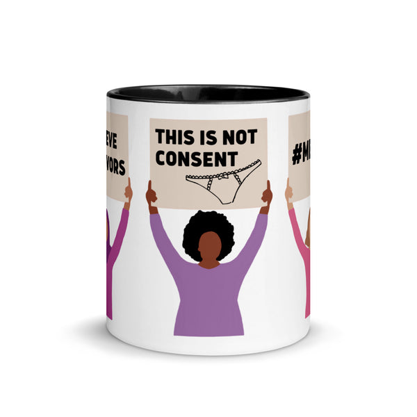 Believe Survivors Protest Mug