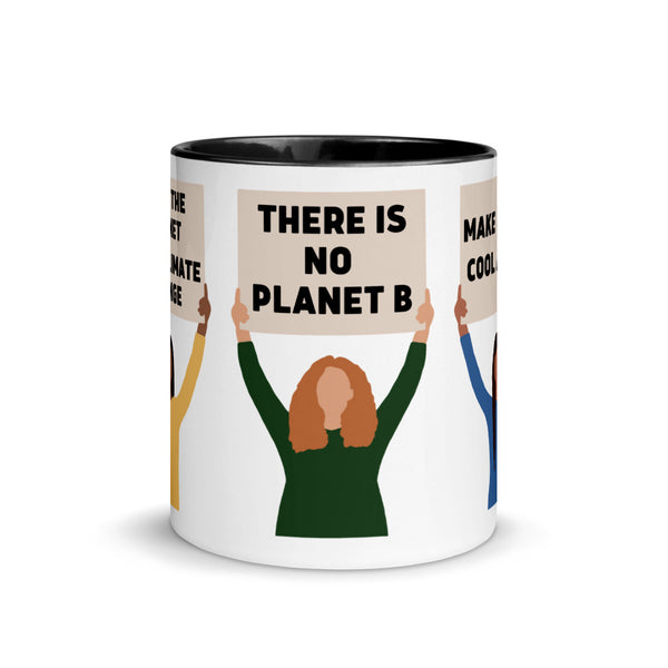 Climate Change Protest Mug