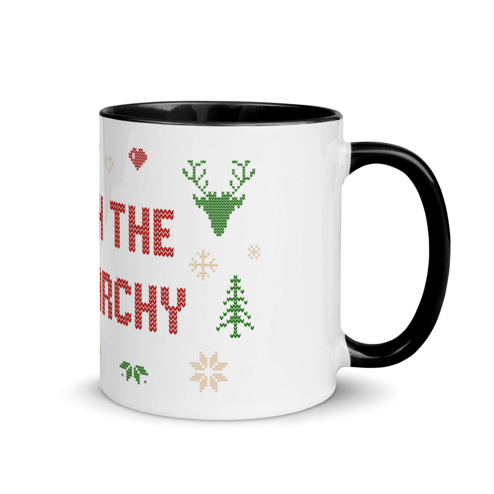 Sleigh The Patriarchy Ugly Christmas Mug