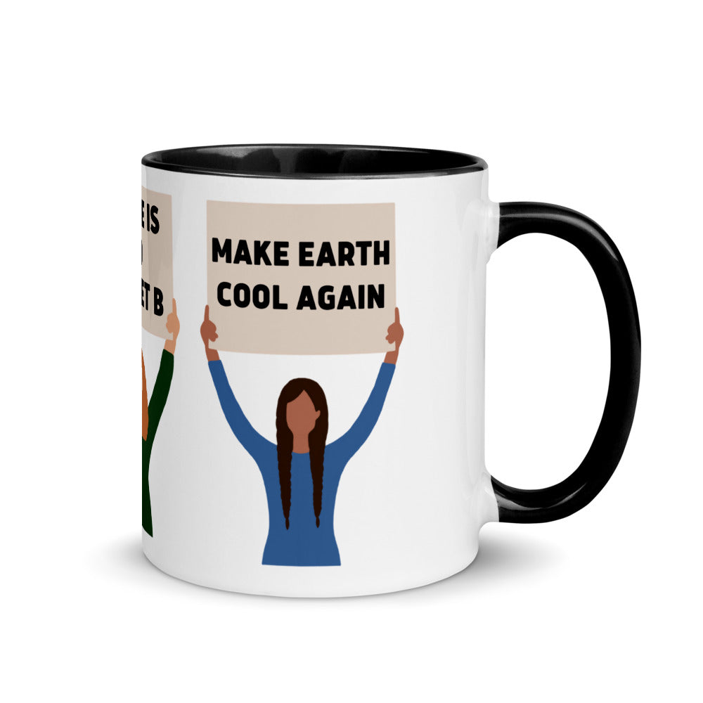 Climate Change Protest Mug