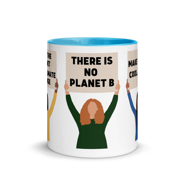 Climate Change Protest Mug