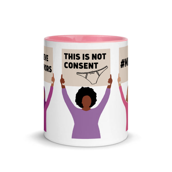 Believe Survivors Protest Mug