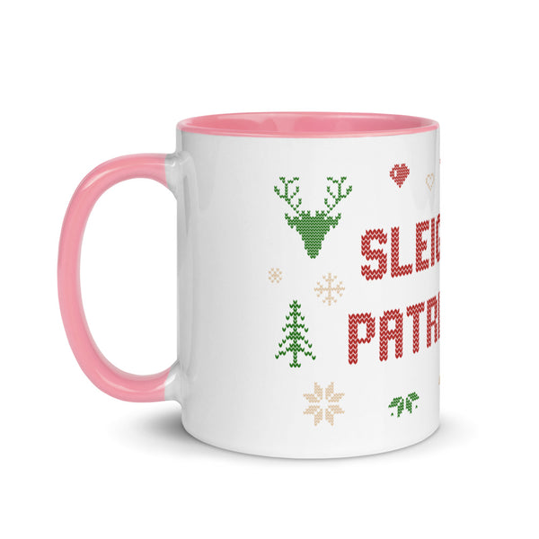 Sleigh The Patriarchy Ugly Christmas Mug