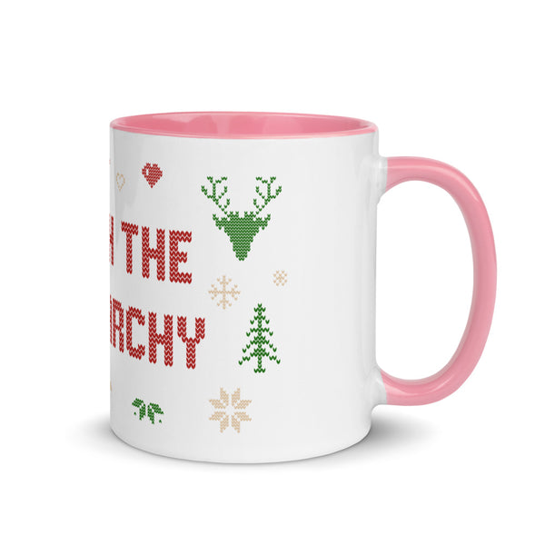 Sleigh The Patriarchy Ugly Christmas Mug