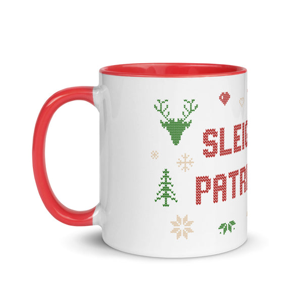 Sleigh The Patriarchy Ugly Christmas Mug