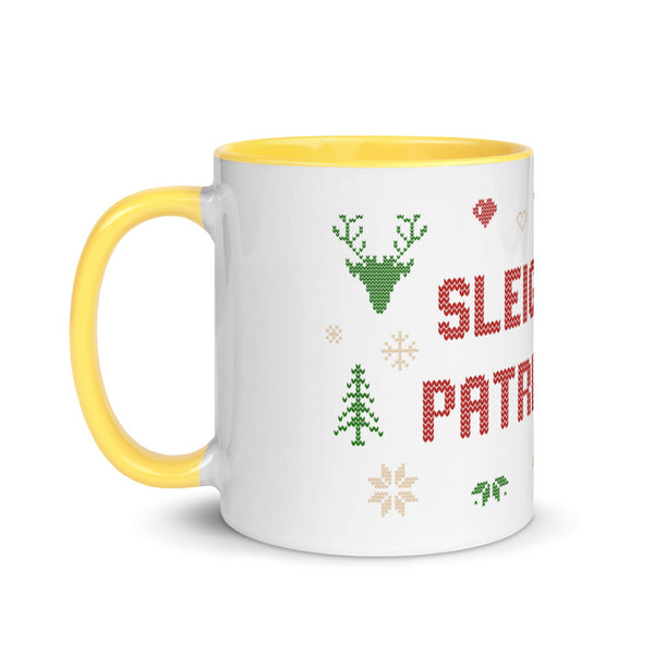 Sleigh The Patriarchy Ugly Christmas Mug