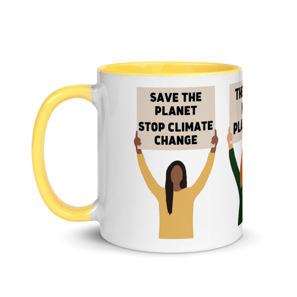 Climate Change Protest Mug