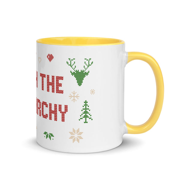 Sleigh The Patriarchy Ugly Christmas Mug