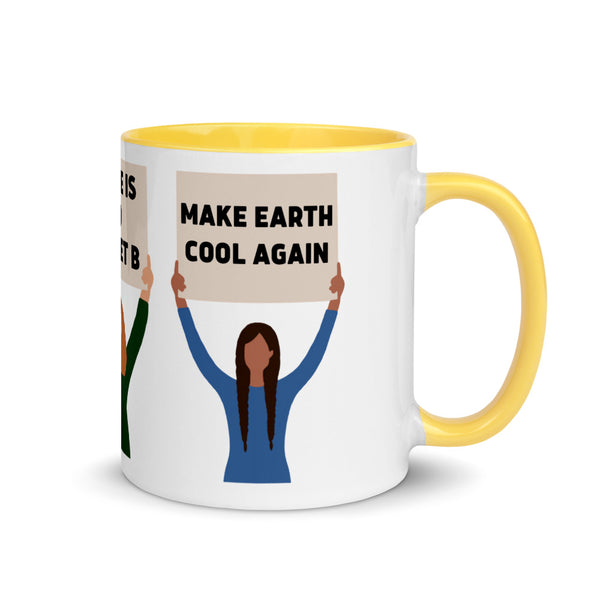 Climate Change Protest Mug