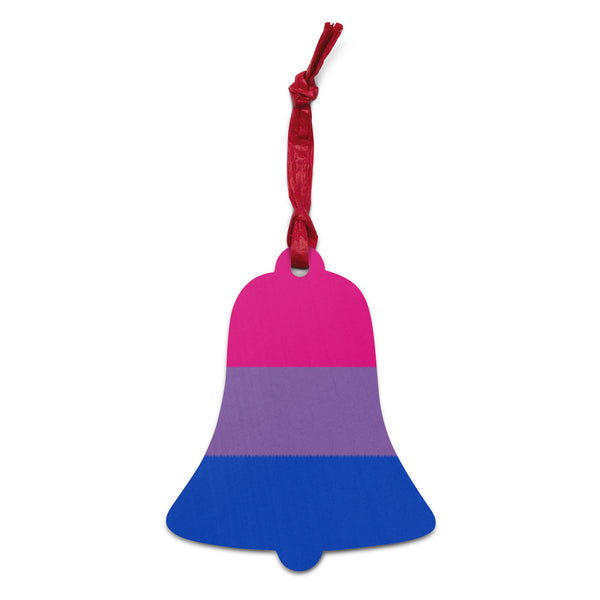 Bisexual Flag Wooden Ornaments
