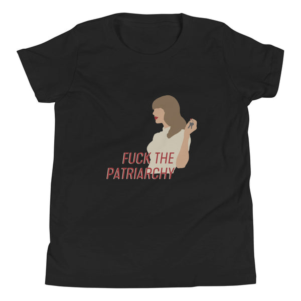 Fuck The Patriarchy (All Too Well Lyric) Kids T-Shirt
