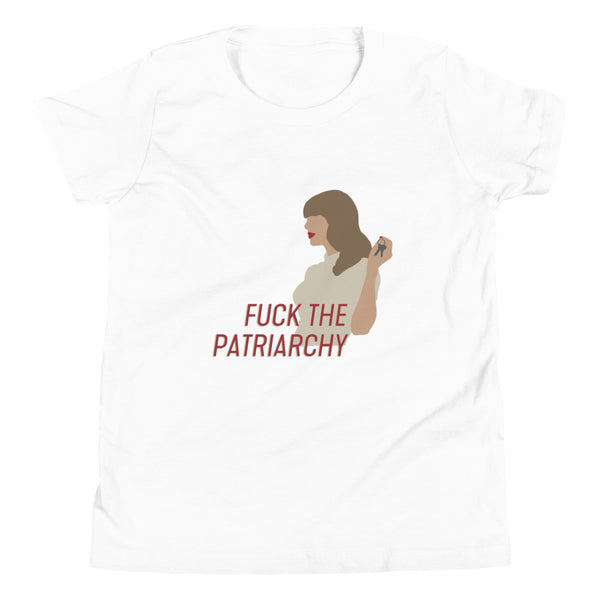Fuck The Patriarchy (All Too Well Lyric) Kids T-Shirt